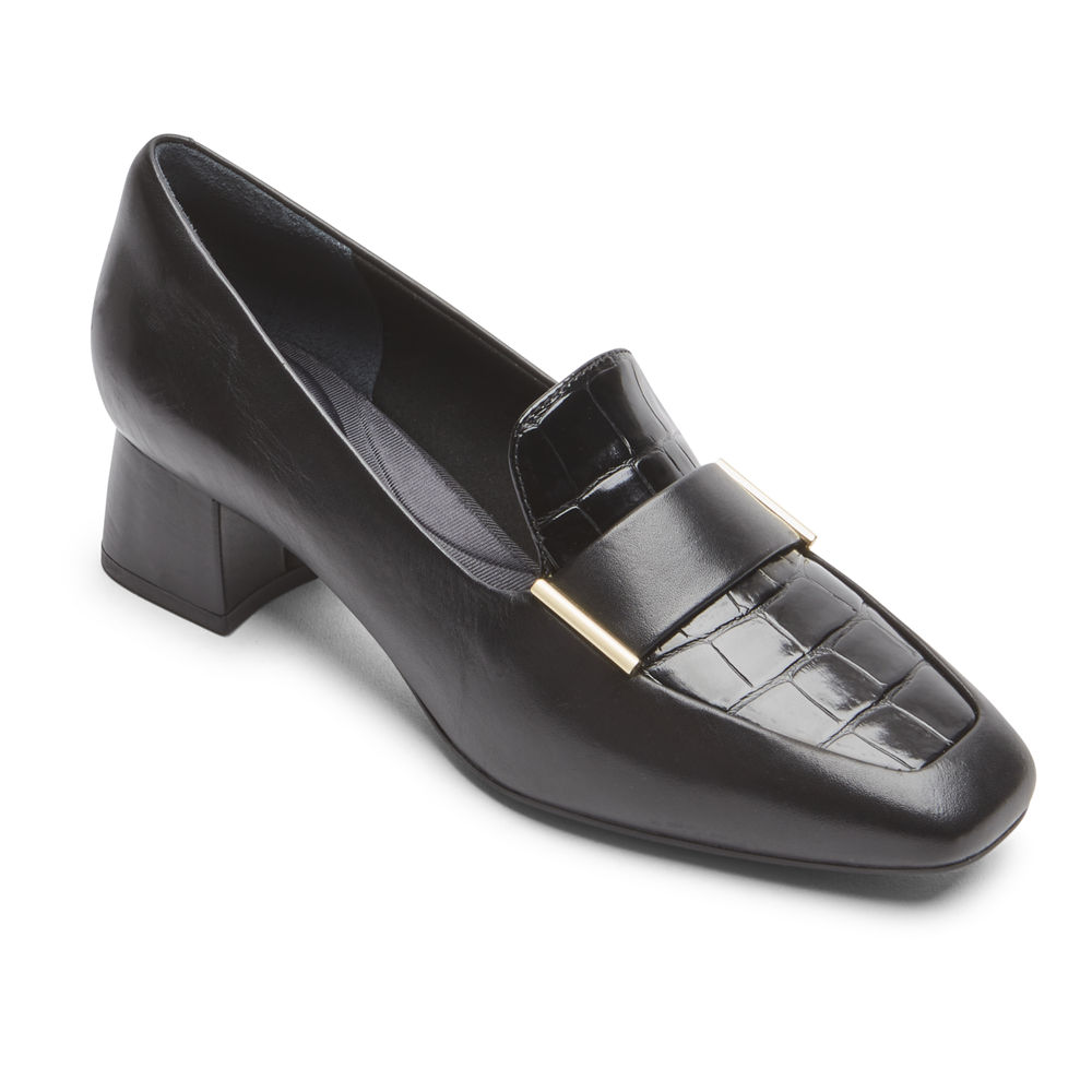 Rockport Loafers Dam Svarta - Total Motion Esma - JZBQO2675